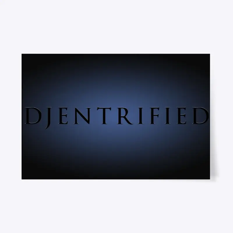 Djentrified - Main Logo Poster