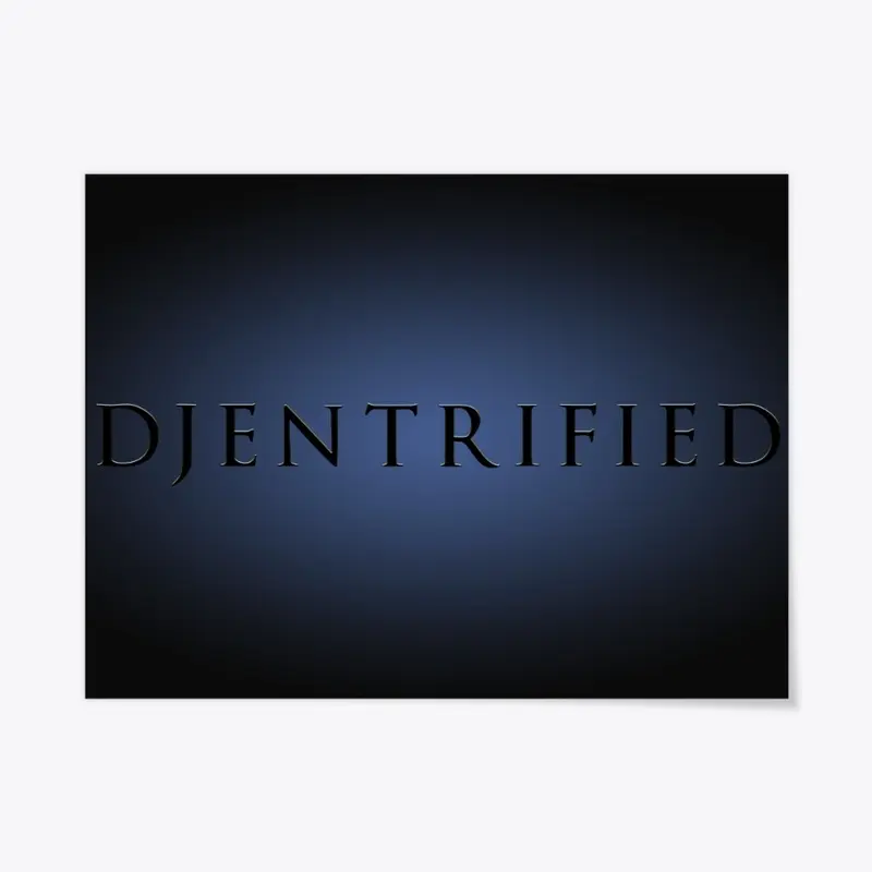 Djentrified - Main Logo Poster